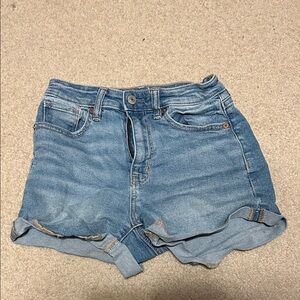 American Eagle Outfitters Light Blue Jean Shorts
